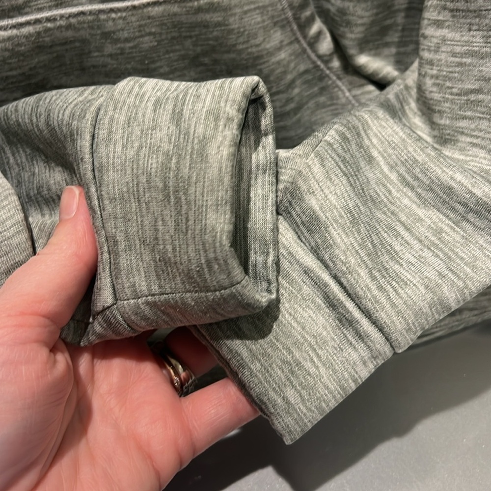 4t good pre owned adidas grey hooded sweatshirt - Picture 3 of 6